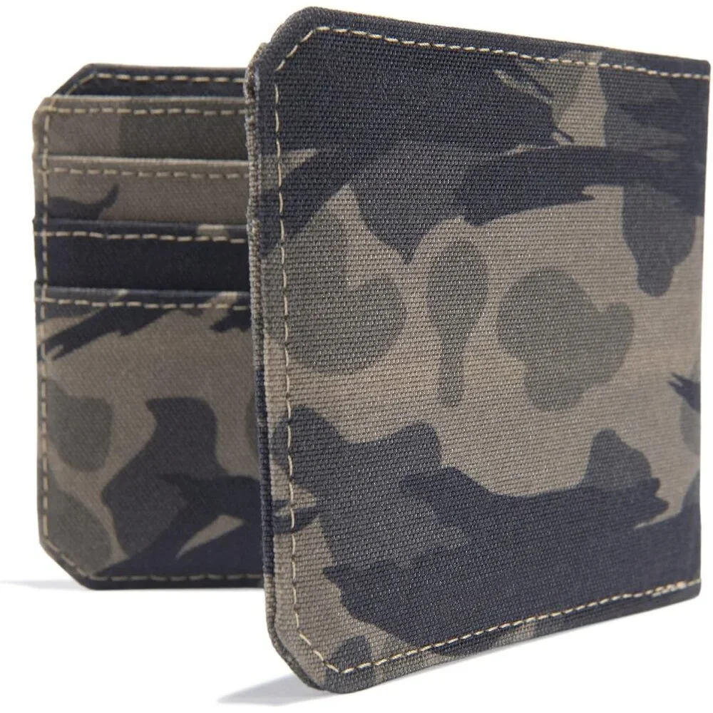 Carhartt Men's Bifold and Passcase Durable Billfold Wallets Available in Leather